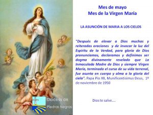 MES DE MAYO, MES DE MARÍA DÍA 06